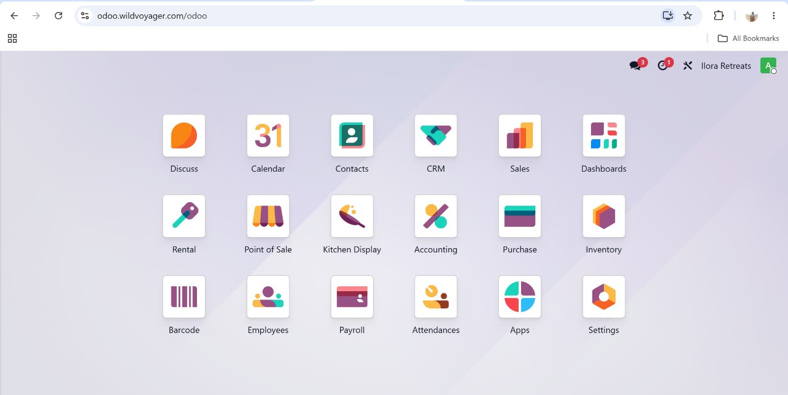 Odoo ERP Infrastructure & Cloud Orchestration